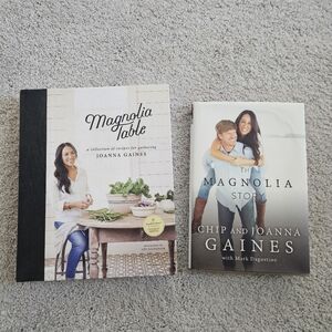 Magnolia Table & The Magnolia Story Joanna Gaines Fixer Upper Hardcover Books
